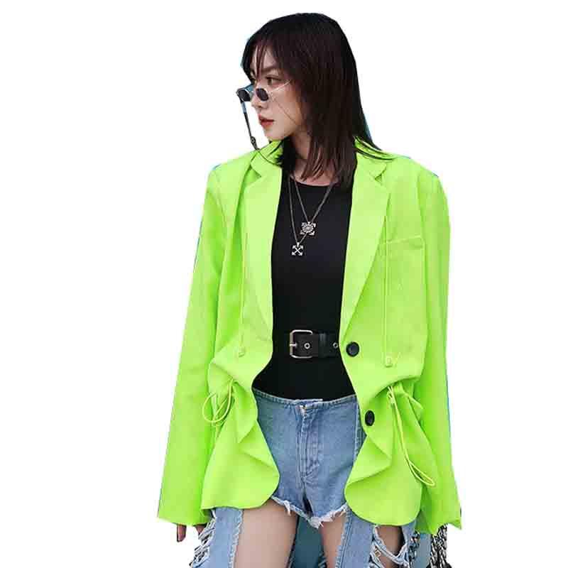 QING MO Green Women Spring Coat 2020 Women Drawstring Coat Female Single Breasted Wide Waisted Outwear ZQY2961
QING MO Green Women Spring Coat 2020 Women Drawstring Coat Female Single Breasted Wide Waisted Outwear ZQY2961