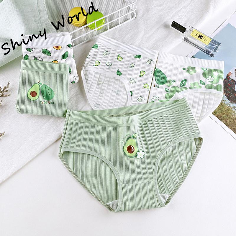 Cute Avocados Panties Women's Cotton Briefs Low-Rise Comfortable Female Underwear Women Strip Lingerie Intimates Fashion Panties, 004
Cute Avocados Panties Women's Cotton Briefs Low-Rise Comfortable Female Underwear Women Strip Lingerie Intimates Fashion Panties, 004