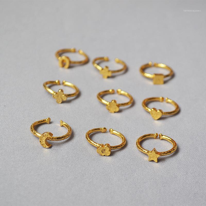 Wedding Rings Handmade Hammer Concave And Convex Niche Individuality Vintage Gold Plated Ring Joint Adjustable For Women Fashion Jewelry1
Wedding Rings Handmade Hammer Concave And Convex Niche Individuality Vintage Gold Plated Ring Joint Adjustable For Women Fashion Jewelry1