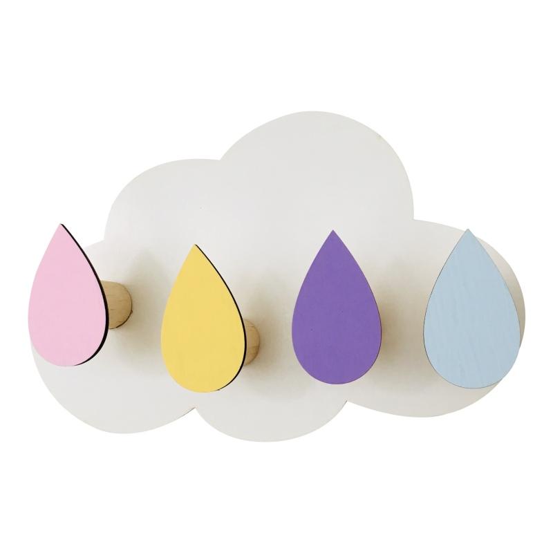 2020 Home Hook Clothes Hanging Children's Room Cloud Raindrop Decoration Nordic Wood Storage Rack Cloud Raindrop Partition
2020 Home Hook Clothes Hanging Children's Room Cloud Raindrop Decoration Nordic Wood Storage Rack Cloud Raindrop Partition