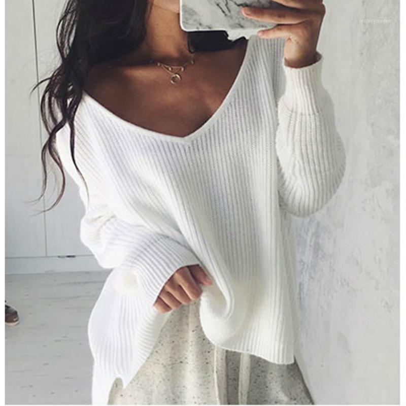 Women Sexy Off Shoulder Split Knitted Sweater Autumn Winter Black Pullovers Knitwear White Jumper Pull Femmel Highstreet Sweater1
Women Sexy Off Shoulder Split Knitted Sweater Autumn Winter Black Pullovers Knitwear White Jumper Pull Femmel Highstreet Sweater1