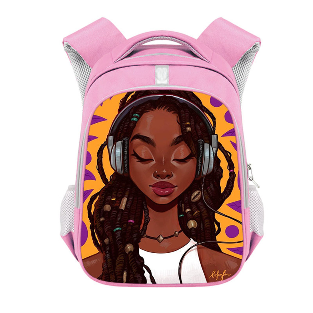 Cute Afro Girls Backpack Children School Bags Cartoon Black Girls Daypack Africa American Kids Kindergarten Bag Bookbag C0202
Cute Afro Girls Backpack Children School Bags Cartoon Black Girls Daypack Africa American Kids Kindergarten Bag Bookbag C0202