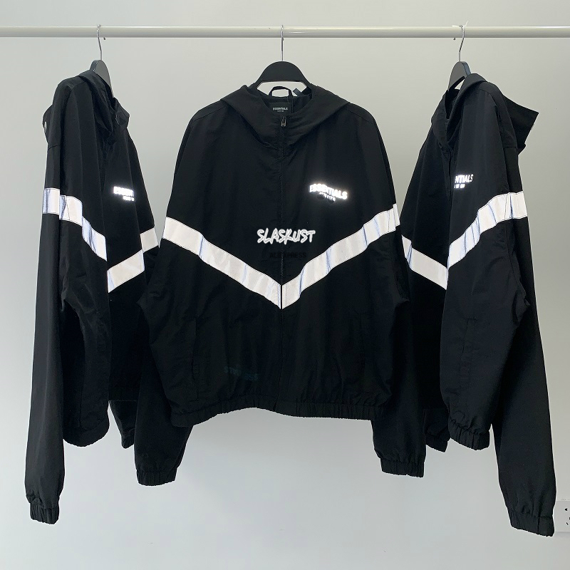 Best Quality Justin Bieber Oversize Reflective Stripe Track Jacket Short-Length Styling Lined with Mesh Full-Zip Bomber 1027, Black;brown
Best Quality Justin Bieber Oversize Reflective Stripe Track Jacket Short-Length Styling Lined with Mesh Full-Zip Bomber 1027, Black;brown