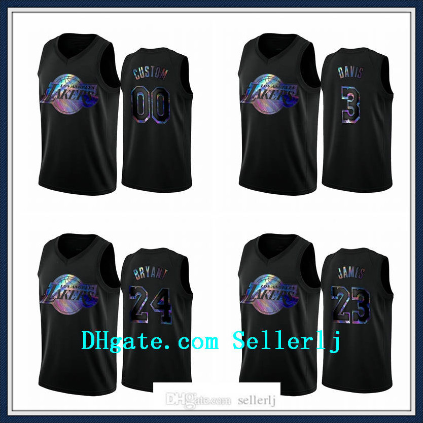Men Los Angeles Lakers Kobe Bryant LeBron Ames Anthony Davis Iridescent Black 2021 Jersey, Black;red
Men Los Angeles Lakers Kobe Bryant LeBron Ames Anthony Davis Iridescent Black 2021 Jersey, Black;red