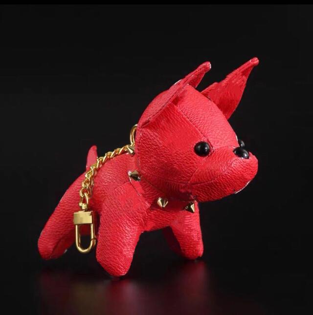 2021 Designer Cartoon Animal Small Dog Creative Key Chain Key Ring PU Leather Letter Pattern Car Handbag Keychain Gifts Accessories No Box, Red flower
2021 Designer Cartoon Animal Small Dog Creative Key Chain Key Ring PU Leather Letter Pattern Car Handbag Keychain Gifts Accessories No Box, Red flower