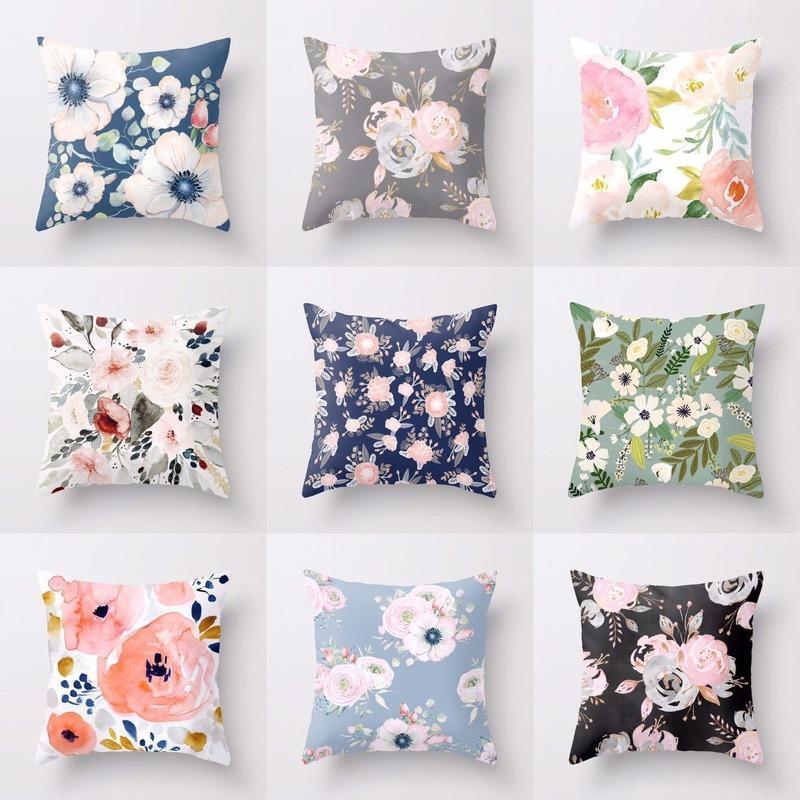 Idyllic fresh flower pattern Decorative Cushion Cover Pillow Pillowcase Polyester 45*45 Throw Pillow Home Decor Pillowcover1, Drd103-3
Idyllic fresh flower pattern Decorative Cushion Cover Pillow Pillowcase Polyester 45*45 Throw Pillow Home Decor Pillowcover1, Drd103-3
