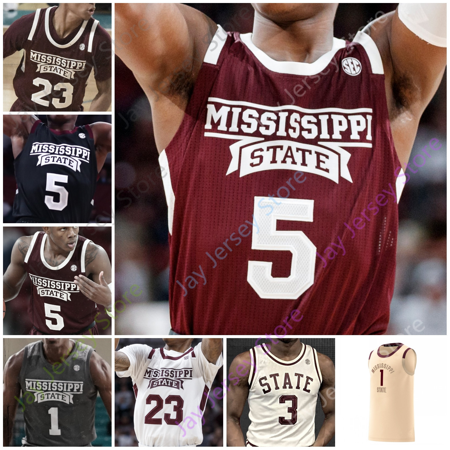 Mississippi State Bulldogs Basketball Jersey NCAA College Tyson Carter Reggie Perry Robert Woodard II Molinar Stewart Jr. Ado Hood Malone, Grey
Mississippi State Bulldogs Basketball Jersey NCAA College Tyson Carter Reggie Perry Robert Woodard II Molinar Stewart Jr. Ado Hood Malone, Grey