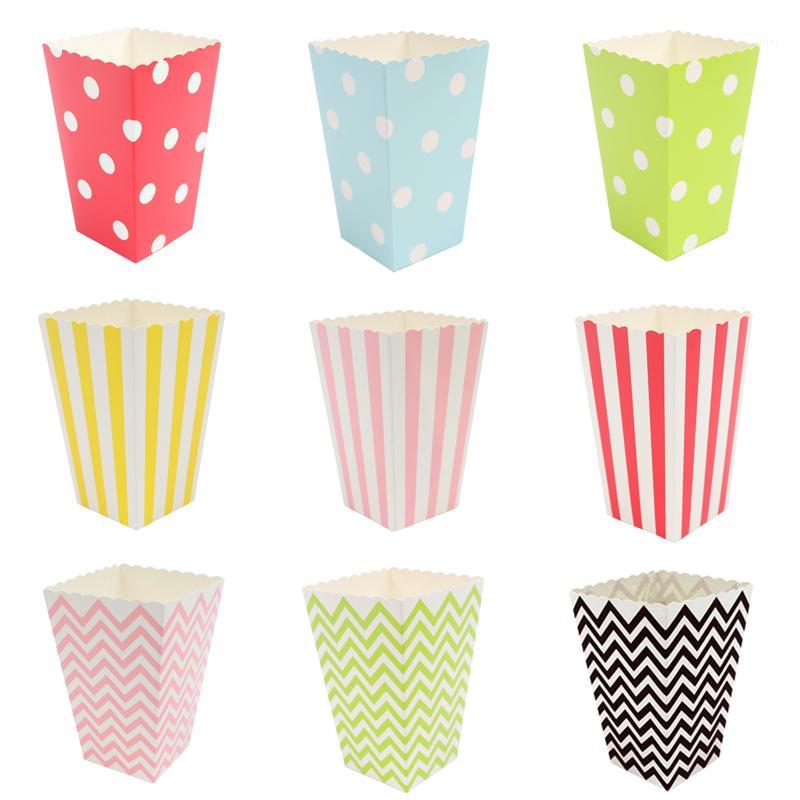 6pcs Popcorn box colorful chevron stripes dot Rose Gold Gift Box Party Favour Wedding corn kid party decoration candy1
6pcs Popcorn box colorful chevron stripes dot Rose Gold Gift Box Party Favour Wedding corn kid party decoration candy1