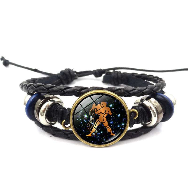 fashion Twelve constell bracelet hand woven adjustable Glass cabochon time gem bracelets horoscope sign bangle cuff jewelry
fashion Twelve constell bracelet hand woven adjustable Glass cabochon time gem bracelets horoscope sign bangle cuff jewelry
