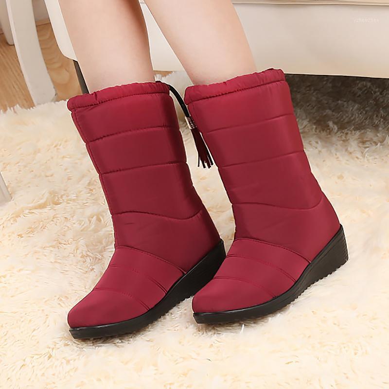 Boots Waterproof Zip Snow Shoes Woman Solid Color Winter Women 2021 Fashion Comfortable Flat With Ankle Women1, Wine red
Boots Waterproof Zip Snow Shoes Woman Solid Color Winter Women 2021 Fashion Comfortable Flat With Ankle Women1, Wine red