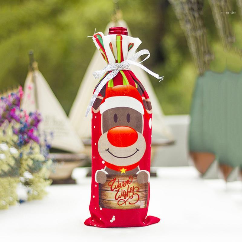 Christmas Decor Santa Claus Wine Bottle Cover Snowman Xmas New Year Home Party Decor LKS991
Christmas Decor Santa Claus Wine Bottle Cover Snowman Xmas New Year Home Party Decor LKS991