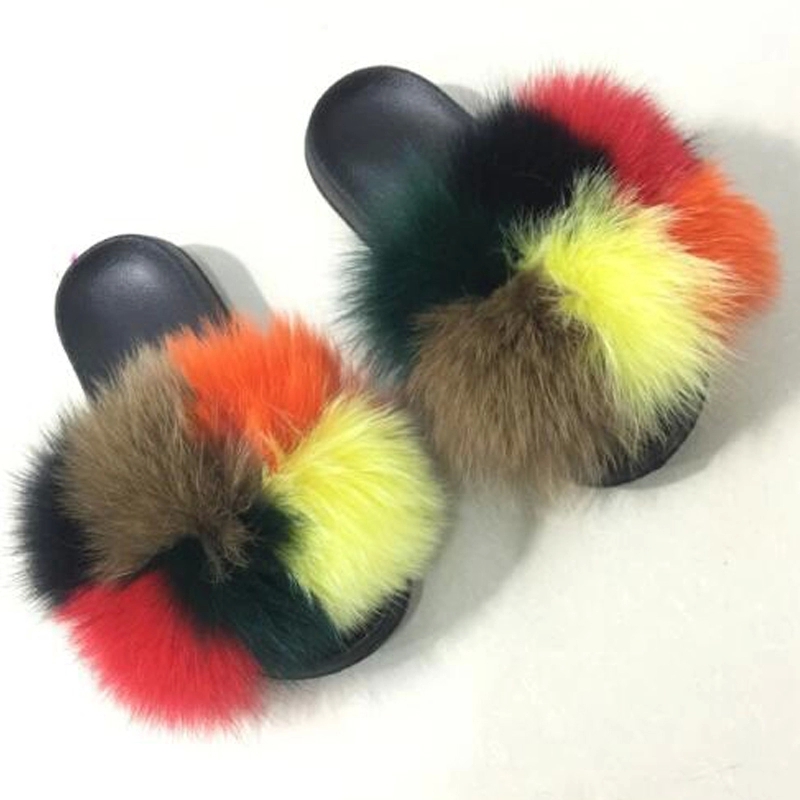 Women's Summer Fur Slippers Real Fox Fur Slides Home Furry Open Toe Flat Sandals Female Cute Fluffy House Shoes Woman Flip Flops #Ra8n, Beige
Women's Summer Fur Slippers Real Fox Fur Slides Home Furry Open Toe Flat Sandals Female Cute Fluffy House Shoes Woman Flip Flops #Ra8n, Beige
