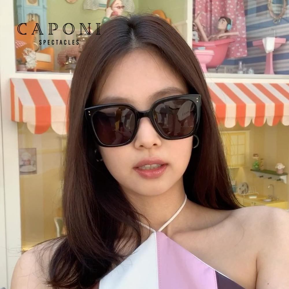 CAPONI Gentle Jennie KUKU 01 Sunglasses Women 2020 New Oversize Sun Glasses Eye Protect UV Ray Fashion Retro Shades CP7453
CAPONI Gentle Jennie KUKU 01 Sunglasses Women 2020 New Oversize Sun Glasses Eye Protect UV Ray Fashion Retro Shades CP7453