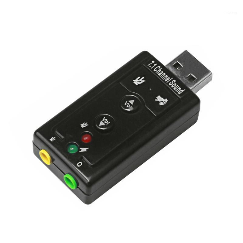USB 7.1 Channel Sound Adapter Portable Driverless External Stereo Card Audio USB Device for Desktop or Notebook systems1
USB 7.1 Channel Sound Adapter Portable Driverless External Stereo Card Audio USB Device for Desktop or Notebook systems1
