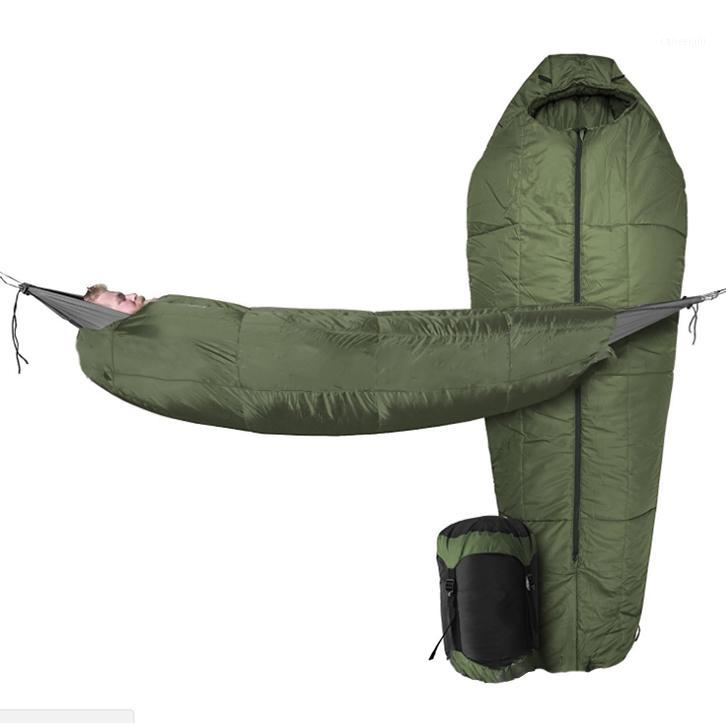 Hiking accessories in outdoor camping hammock ultralight Sleeping bag green Mummy sleeping bags hollow cotton warm envelope lazy1
Hiking accessories in outdoor camping hammock ultralight Sleeping bag green Mummy sleeping bags hollow cotton warm envelope lazy1