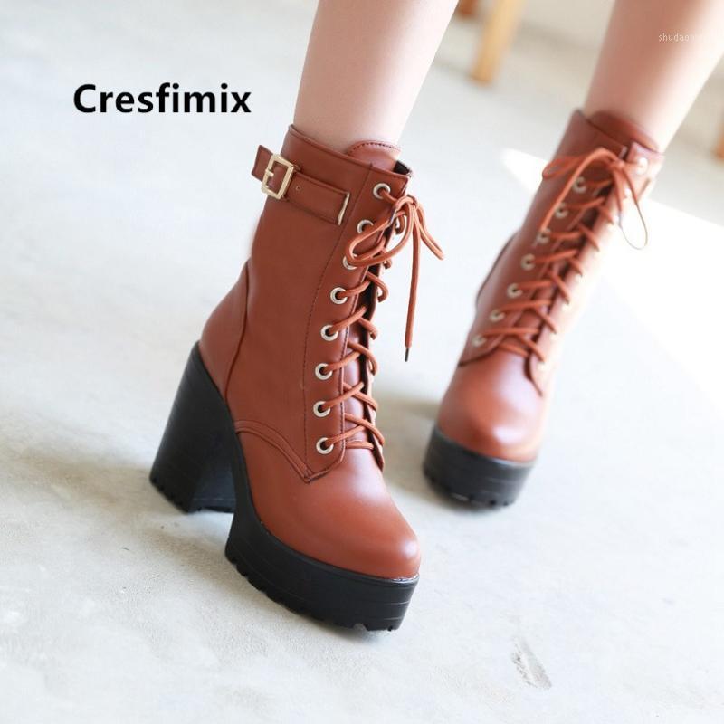 Women Fashion Black Pu Leather Waterproof Platform Boots Female Comfortable Brown Autumn & Winter Boots Bottes Femmes E60171
Women Fashion Black Pu Leather Waterproof Platform Boots Female Comfortable Brown Autumn & Winter Boots Bottes Femmes E60171