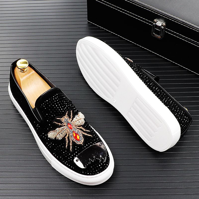 Hot sale-2020 Men Glitter Shoes New Mens Fashion Casual Flats Men's Designer Dress Shoes Sequined Loafers Men's Platform Driving Shoes 38-43, Black 2
Hot sale-2020 Men Glitter Shoes New Mens Fashion Casual Flats Men's Designer Dress Shoes Sequined Loafers Men's Platform Driving Shoes 38-43, Black 2