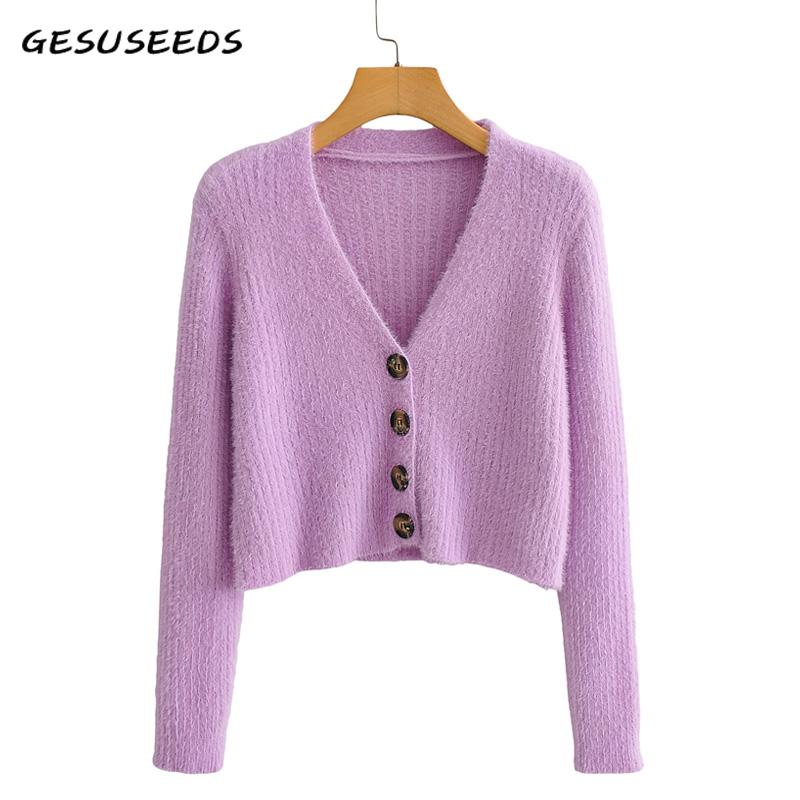 2020 Knitted sweater women sexy cropped cardigan autumn long sleeve sweater korean v neck cardigan vintage purple cute, Black cardigan
2020 Knitted sweater women sexy cropped cardigan autumn long sleeve sweater korean v neck cardigan vintage purple cute, Black cardigan