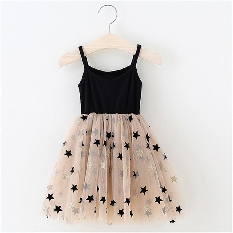 Summer Girls Dress Sling Baby Girls Clothes Children Clothing Star Cotton Casual Vest Princess Birthday Kids Dresses for1, Black
Summer Girls Dress Sling Baby Girls Clothes Children Clothing Star Cotton Casual Vest Princess Birthday Kids Dresses for1, Black