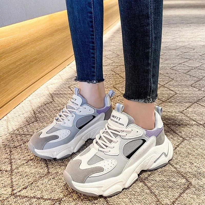 Platform Mesh Sneakers Shoes Women Autumn Chunky Trainers Women Vulcanize Shoes Casual 2020 Dad Ladies Trainers #EH8o
Platform Mesh Sneakers Shoes Women Autumn Chunky Trainers Women Vulcanize Shoes Casual 2020 Dad Ladies Trainers #EH8o