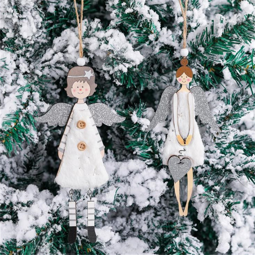 2021 Christmas Pendant Drop 2020 Ornaments Angel Wood Craft 1pcs Xmas Tree Decorations for Home cute doll New Year new
2021 Christmas Pendant Drop 2020 Ornaments Angel Wood Craft 1pcs Xmas Tree Decorations for Home cute doll New Year new