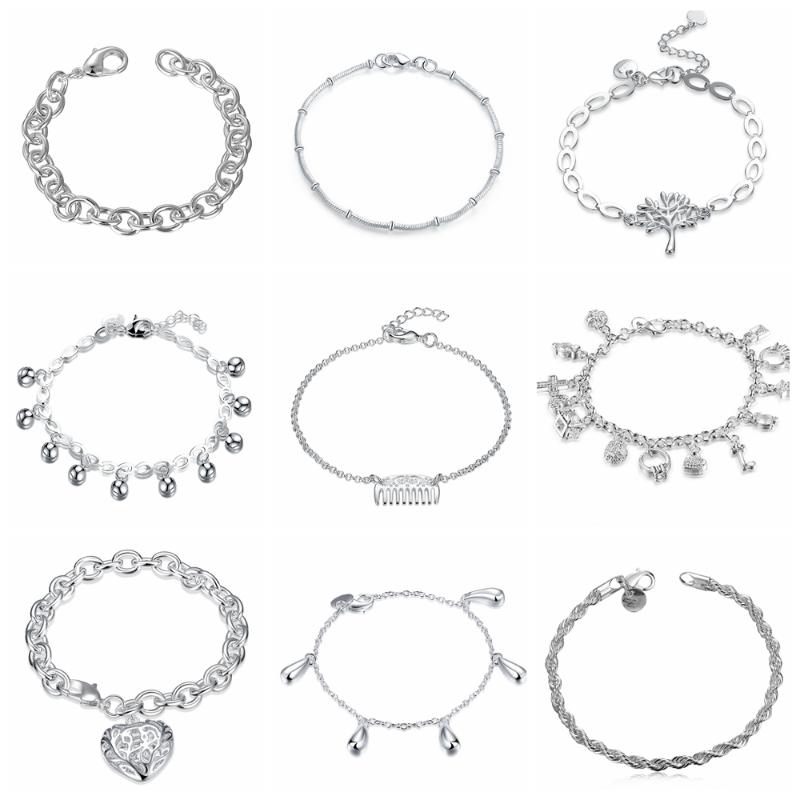 11 style silver Color Charm Bracelets For Women Heart Horse Charm Design Bracelets Korea Jewelry femme New 
11 style silver Color Charm Bracelets For Women Heart Horse Charm Design Bracelets Korea Jewelry femme New