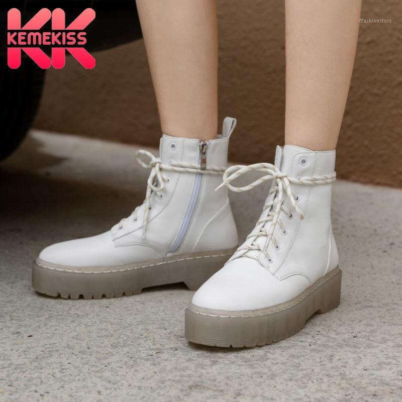 KemeKiss Women Ankle Boots Real Leather Cross Strap Winter Shoes Woman Thick Bottom Fashion Platform Daily Short Boot Size 34-401, Black
KemeKiss Women Ankle Boots Real Leather Cross Strap Winter Shoes Woman Thick Bottom Fashion Platform Daily Short Boot Size 34-401, Black