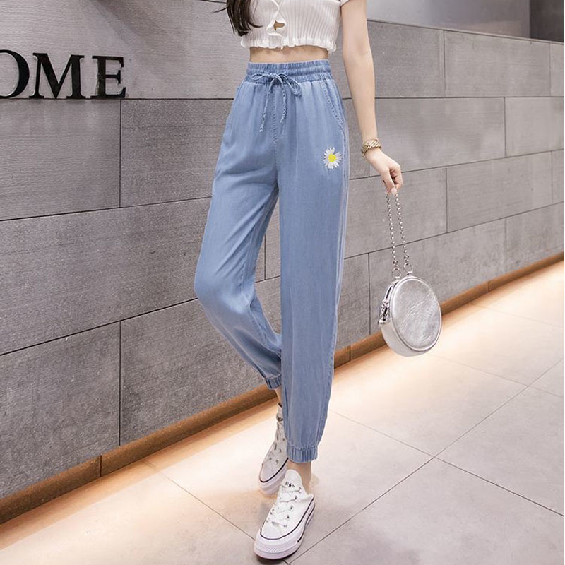 2021 New Loose Pants Elastic Waist, for Summer Plus Size (-3xl), Korean, Thin, Comfortable, CP2W, Light blue.
2021 New Loose Pants Elastic Waist, for Summer Plus Size (-3xl), Korean, Thin, Comfortable, CP2W, Light blue.