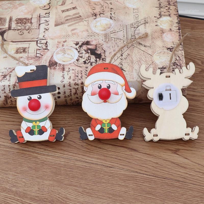 Wooden Christmas Glowing Hanging Decoration For Home Red Nose Doll Hanging Christmas Tree Decoration Festive Party Supplies1
Wooden Christmas Glowing Hanging Decoration For Home Red Nose Doll Hanging Christmas Tree Decoration Festive Party Supplies1