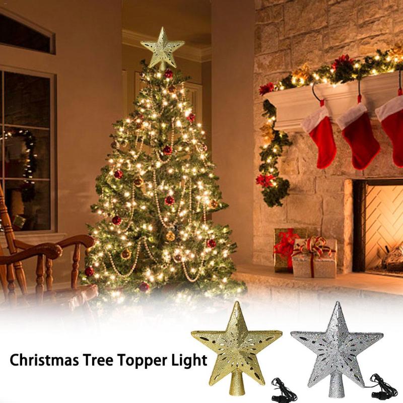 3D Star Christmas Tree Topper Lighted Sparkling Star Tree Topper Rotating Snowflake Projection Light Christmas Ornament
3D Star Christmas Tree Topper Lighted Sparkling Star Tree Topper Rotating Snowflake Projection Light Christmas Ornament