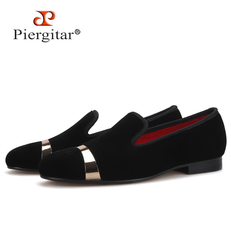 Piergitar 2020 new style handmade men velvet shoes with buckle fashion banquet and prom loafers male smoking slippers, Black
Piergitar 2020 new style handmade men velvet shoes with buckle fashion banquet and prom loafers male smoking slippers, Black