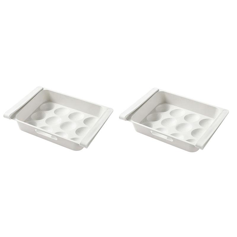 2PCS Kitchen Refrigerator Eggs Storage Box Eggs Holder Storage Container Case Neat Space Saving Box Organizer
2PCS Kitchen Refrigerator Eggs Storage Box Eggs Holder Storage Container Case Neat Space Saving Box Organizer