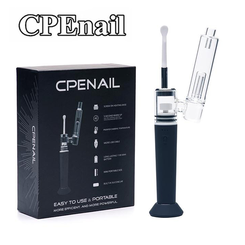 Portable Wax Dab Vaporizer Starter Kit Enail Rigs 1100mah Cpenail Battery with Ceramic Titanium Quartz Coil Bowl H Nail for Dabbing Vape, Black
Portable Wax Dab Vaporizer Starter Kit Enail Rigs 1100mah Cpenail Battery with Ceramic Titanium Quartz Coil Bowl H Nail for Dabbing Vape, Black