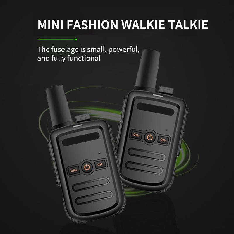 Professional Mini Walkie-Talkie Radio Station Transceive Portable USB Direct Charging Radio Communicator For Restaurant Hotel
Professional Mini Walkie-Talkie Radio Station Transceive Portable USB Direct Charging Radio Communicator For Restaurant Hotel