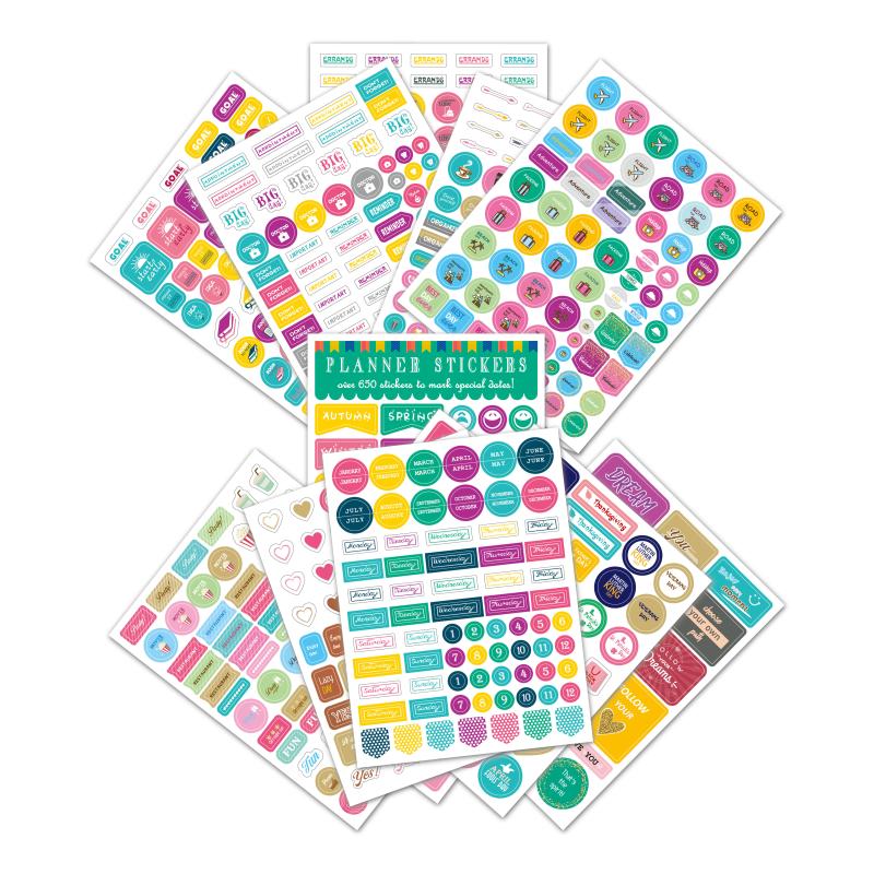 650pcs Weekly Planner Stickers For Diary Scrapbooking Material Custom Stickers Creativity DIY Decoration Journal Work
650pcs Weekly Planner Stickers For Diary Scrapbooking Material Custom Stickers Creativity DIY Decoration Journal Work