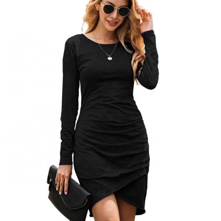 High Quality Women Clothing Fashion Elegant Sexy Women's Dress With Irregular Long Sleeves, Black;gray
High Quality Women Clothing Fashion Elegant Sexy Women's Dress With Irregular Long Sleeves, Black;gray