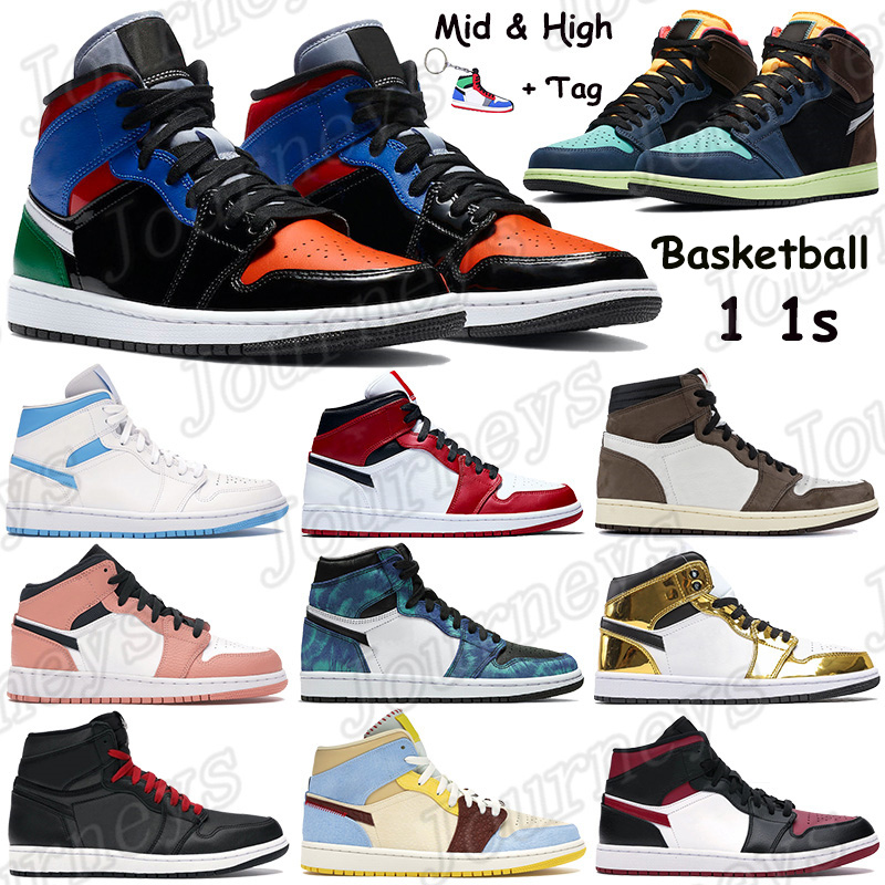 Mid High 1 1s Basketball Shoes Men Women tokyo bio black mid multi patent Sneakers Tie Dye chicago 2020 Trainers with Tag Keychain, 17.mid white university red
Mid High 1 1s Basketball Shoes Men Women tokyo bio black mid multi patent Sneakers Tie Dye chicago 2020 Trainers with Tag Keychain, 17.mid white university red