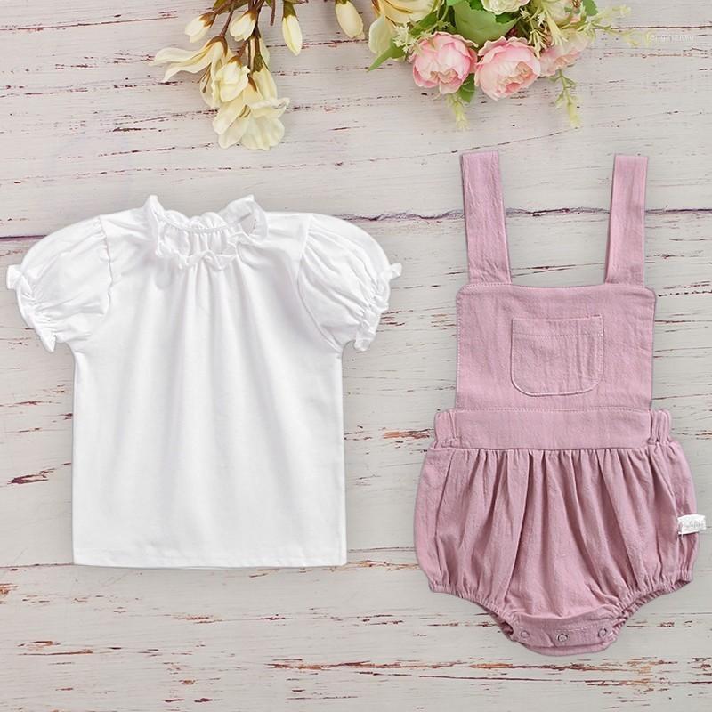 Baby Boutique Clothes 2020 Summer Infant Toddler Kids Strap Romper Puff Sleeve T-shirt Baby Girl Gift Box Two-piece Outfit Suit1, Ivory
Baby Boutique Clothes 2020 Summer Infant Toddler Kids Strap Romper Puff Sleeve T-shirt Baby Girl Gift Box Two-piece Outfit Suit1, Ivory