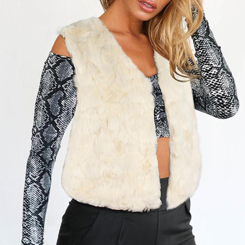 Vest Women Faux Fur Ladies winter vest colete de pelo short Waistcoat Solid D90809, Bk
Vest Women Faux Fur Ladies winter vest colete de pelo short Waistcoat Solid D90809, Bk