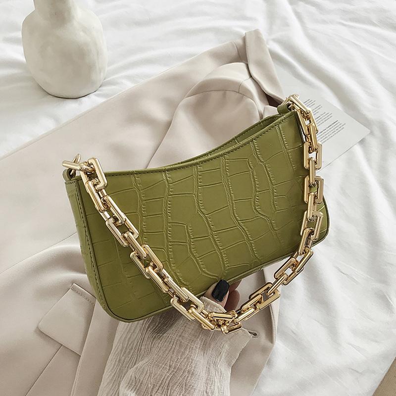 2021 Fashion Chain Shoulder Bag Luxury Handbags And Purses Designer Armpit Bags For Women Solid Stone Pattern Lady Hand Bag, Black
2021 Fashion Chain Shoulder Bag Luxury Handbags And Purses Designer Armpit Bags For Women Solid Stone Pattern Lady Hand Bag, Black