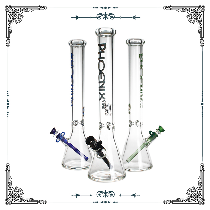 Phoenix Glass beaker bong Big beaker glass smoking pipe 18 inches tall water bong 7 mm thickness glass water pipe hookahs with downstem
Phoenix Glass beaker bong Big beaker glass smoking pipe 18 inches tall water bong 7 mm thickness glass water pipe hookahs with downstem