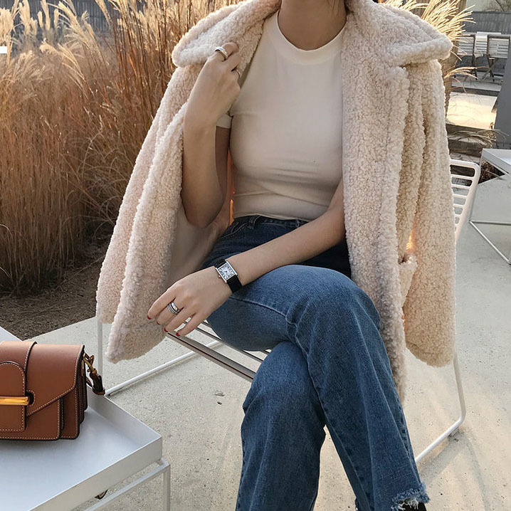 New Vintage 2021 Grosso Casaco Para As Mulheres Outono Inverno Quente Kpop Peludo Jaqueta Mulher Streetwear 6ql6 YWN2, Beige
New Vintage 2021 Grosso Casaco Para As Mulheres Outono Inverno Quente Kpop Peludo Jaqueta Mulher Streetwear 6ql6 YWN2, Beige