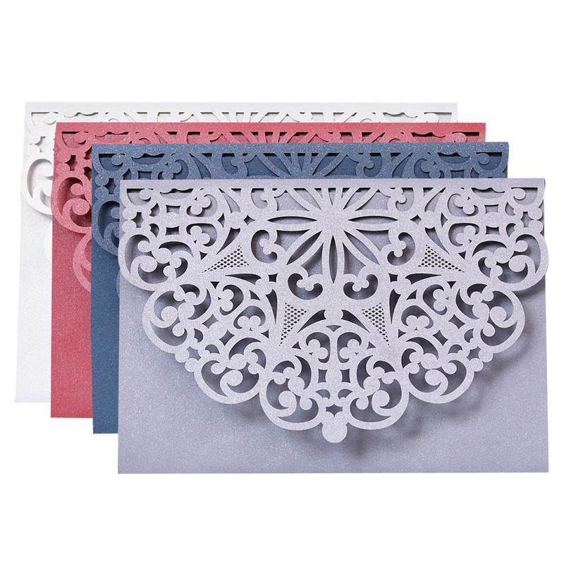 10PCS New Laser Cut Hollow Cover Wedding Invitations Cards Greeting Cards Business Simple Style Invitations Party Supplies
10PCS New Laser Cut Hollow Cover Wedding Invitations Cards Greeting Cards Business Simple Style Invitations Party Supplies