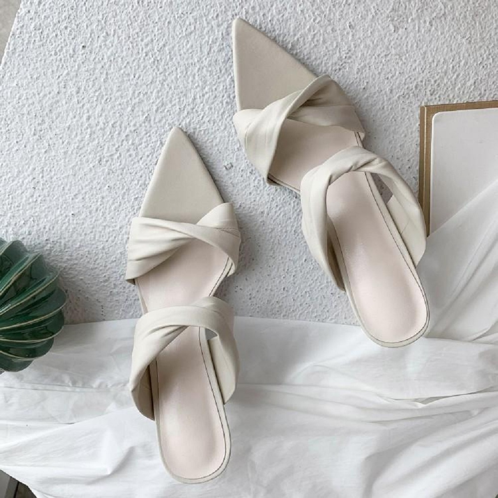 2021 New Women's Slippers in Heels, Slippers, Open-toed, Outdoor Fashions, Summer 1efd, Creamy-white.
2021 New Women's Slippers in Heels, Slippers, Open-toed, Outdoor Fashions, Summer 1efd, Creamy-white.