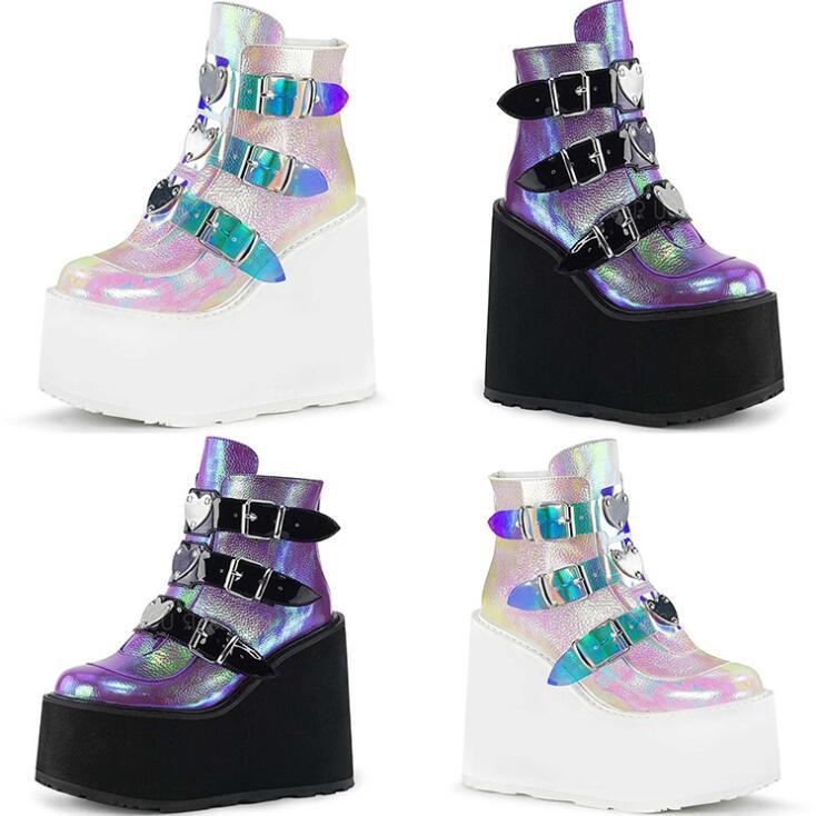 winter New Fashion Female Platform Boots Classic Wedges Ankle Boots Women 2020 Metal Buckle Autumn Shoes Woman, Lavender
winter New Fashion Female Platform Boots Classic Wedges Ankle Boots Women 2020 Metal Buckle Autumn Shoes Woman, Lavender