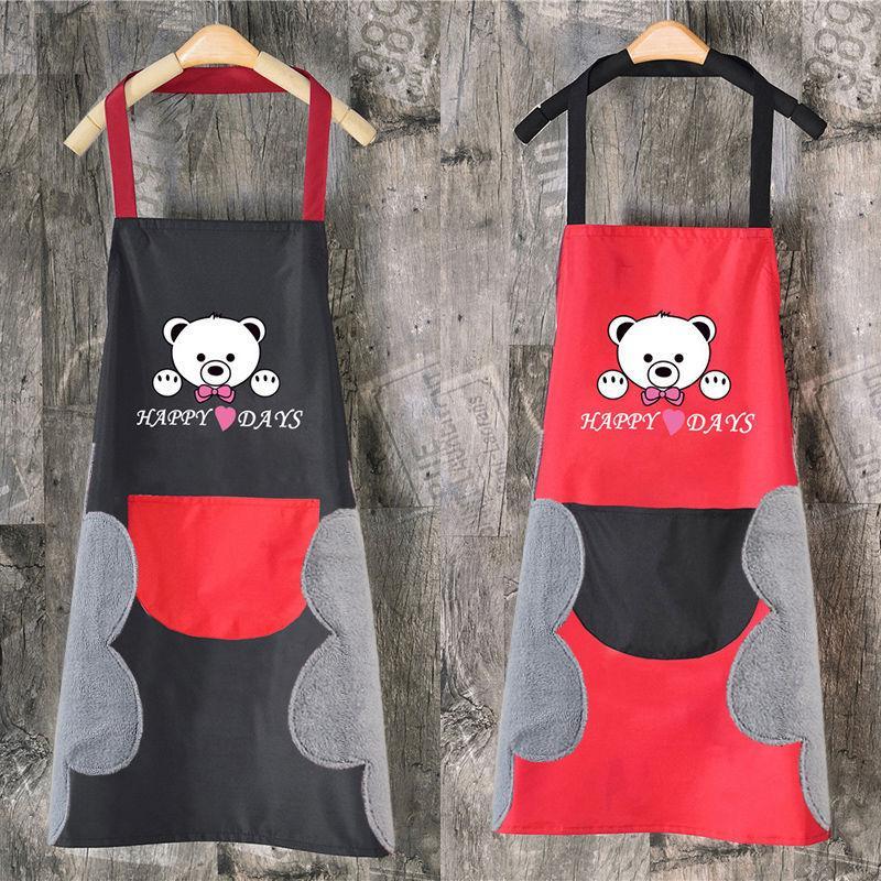 Wipeable hand apron female creative smock pocket waterproof and oil proof kitchen cute new work clothes aprons for woman WJ791
Wipeable hand apron female creative smock pocket waterproof and oil proof kitchen cute new work clothes aprons for woman WJ791