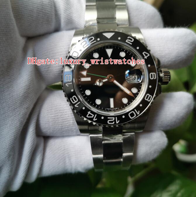 2 Colors Topselling BP Batman Wristwatches Watches 2813 Movement 40mm GMT 116710 116710LN 116710BLNR 316L Steel Ceramic Mechanical Automatic Mens Watch, Original box papers
2 Colors Topselling BP Batman Wristwatches Watches 2813 Movement 40mm GMT 116710 116710LN 116710BLNR 316L Steel Ceramic Mechanical Automatic Mens Watch, Original box papers