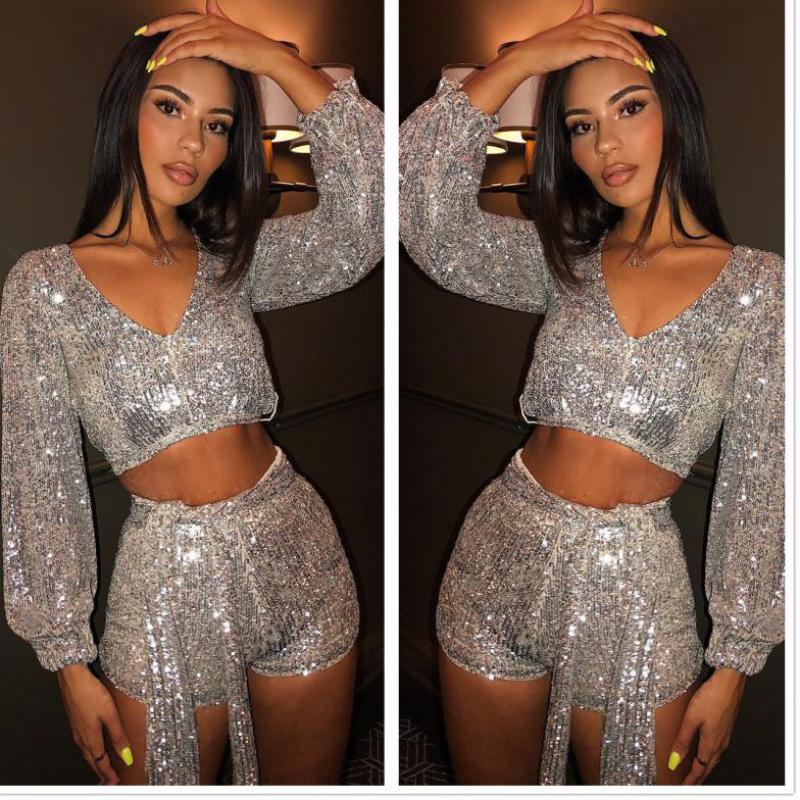 Sequin dance set Korean jazz dance dress modern group practice clothes hip hop street Latin costumes tassel, Silver
Sequin dance set Korean jazz dance dress modern group practice clothes hip hop street Latin costumes tassel, Silver