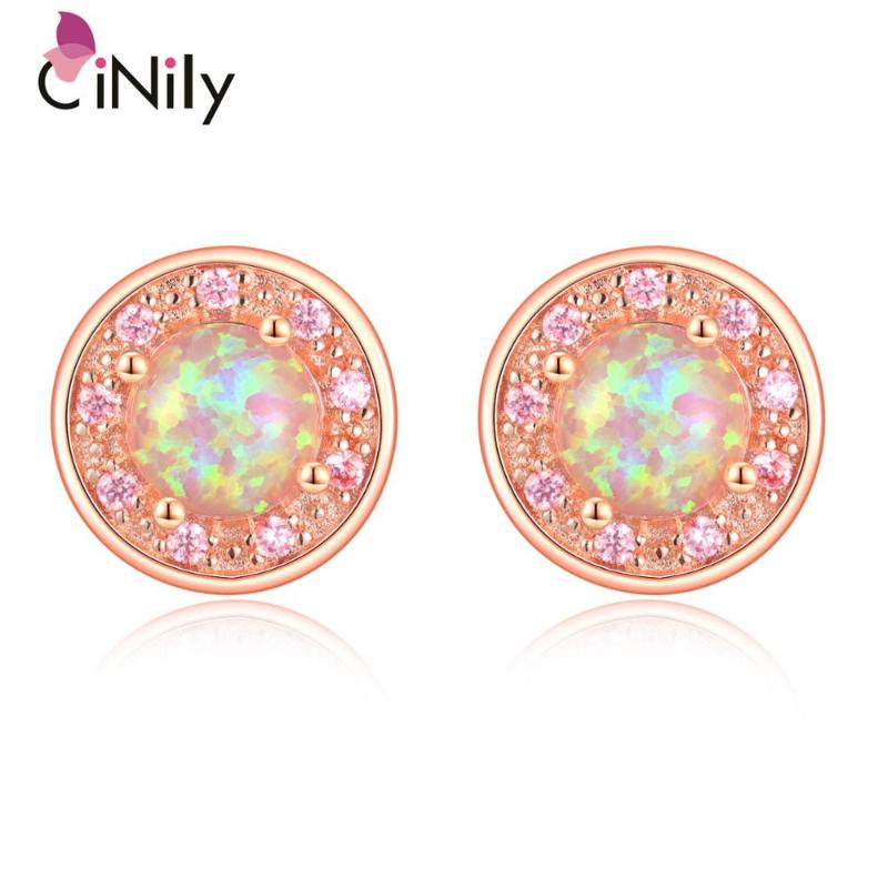 CiNily White Fire Opal Cubic Zirconia Rose Gold Round Stone Earring Bohemia BOHO Summer Korean Jewelry Female
CiNily White Fire Opal Cubic Zirconia Rose Gold Round Stone Earring Bohemia BOHO Summer Korean Jewelry Female