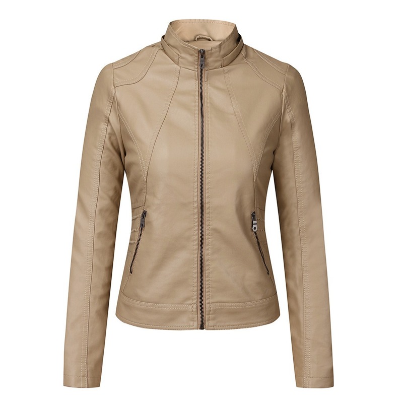 2020 Autumn and Winter New Plus Velvet Women Leather Jacket Casual Hooded Short Coat Solid Color Plus Velvet Warm Female Jacket, Black
2020 Autumn and Winter New Plus Velvet Women Leather Jacket Casual Hooded Short Coat Solid Color Plus Velvet Warm Female Jacket, Black